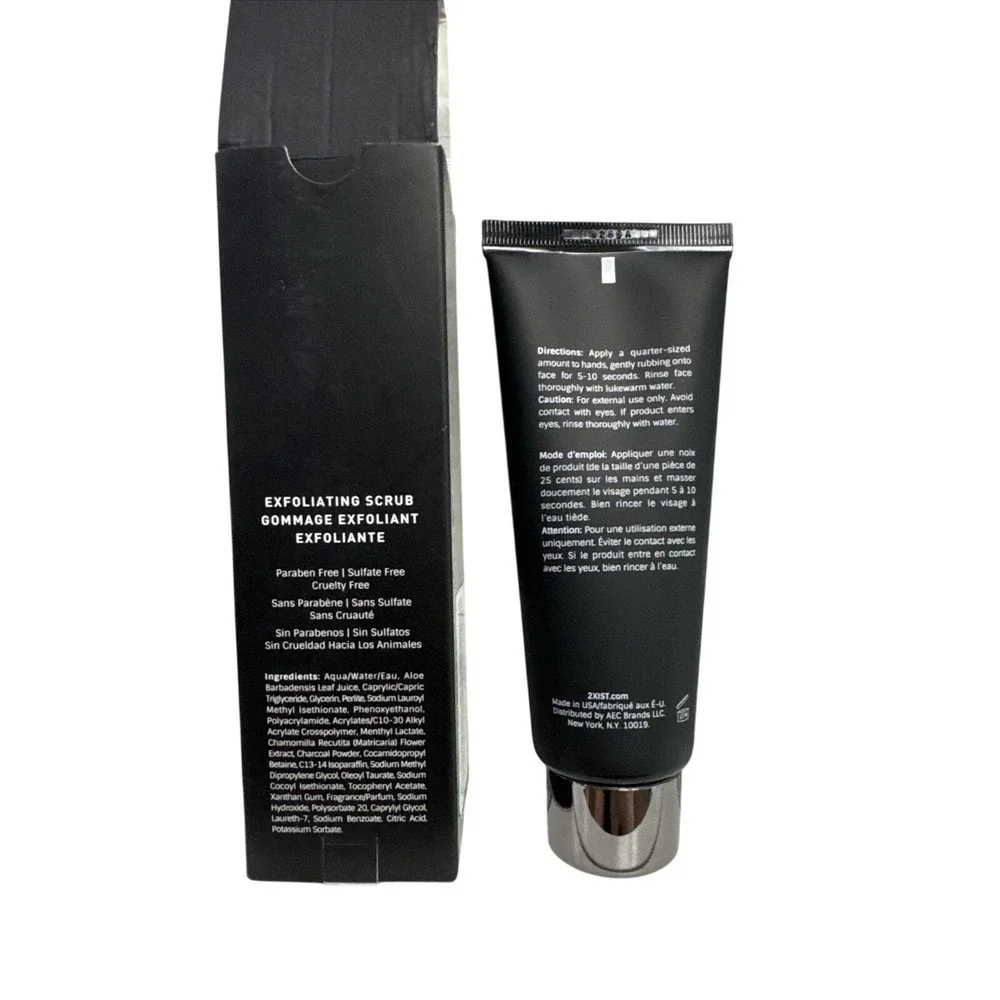 2(X)IST Exfoliating Scrub Gommage Exfoliant Resurface Deep Cleanse 3 oz 88ml New